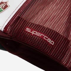 Boné do Fluminense Aba Curva Supercap Trucker Snapback Adulto - Foto 7