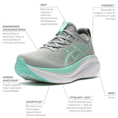 Tênis ASICS Gel-Nimbus 27 Feminino - Foto 3