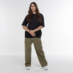 Camiseta Piet Manga Curta Studed Sun Faded Tee - Foto 2