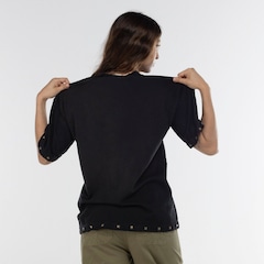 Camiseta Piet Manga Curta Studed Sun Faded Tee - Foto 4