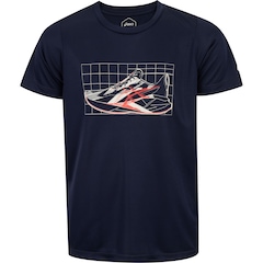 Camiseta Juvenil ASICS Manga Curta Treino Estampada - Foto 1