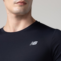 Camiseta Masculina New Balance Manga Curta Sport Essentials - Foto 5