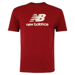 Camiseta Masculina New Balance Manga Curta Essentials - Foto 1