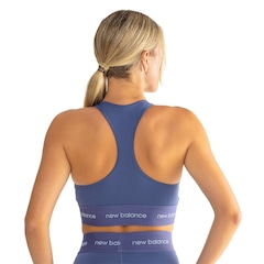 Top Fitness com Bojo Removível New Balance Média Sustentação Sport Essentials Active - Foto 2