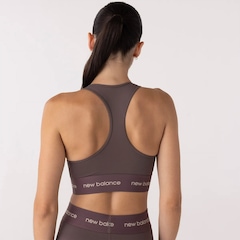 Top Fitness com Bojo Removível New Balance Média Sustentação Sport Essentials Active - Foto 3