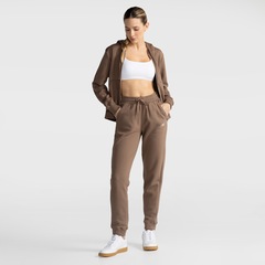 Calça New Balance Felpa Essentials Feminina - Foto 3