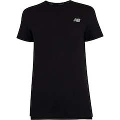 Camiseta Feminina New Balance Manga Curta Sport Essentials - Video 1