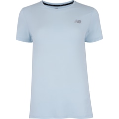 Camiseta Feminina New Balance Manga Curta Sport Essentials - Foto 2