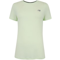 Camiseta Feminina New Balance Manga Curta Sport Essentials - Foto 1