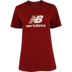 Camiseta New Balance Manga Curta Essentials Feminina - Foto 1