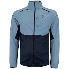 Jaqueta Corta-Vento Feminina On Running Chambray - Foto 1