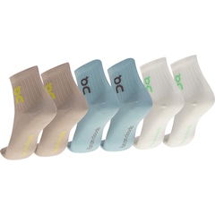 Kit Meia On Logo Sock Mid Unissex - Foto 2