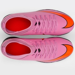 Chuteira Society Infantil Nike Mercurial Superfly 10 Club - Foto 4