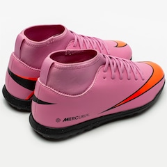 Chuteira Society Infantil Nike Mercurial Superfly 10 Club - Foto 6