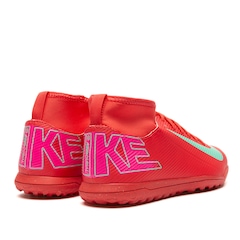 Chuteira Society Infantil Nike Mercurial Superfly 10 Club - Foto 5