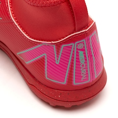 Chuteira Society Infantil Nike Mercurial Superfly 10 Club - Foto 8