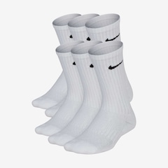 Kit de Meias Nike Everyday Cushioned Crew Adulto 6 Pares - Foto 5