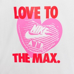 Camiseta Nike Sportswear Heart Infantil - Foto 4