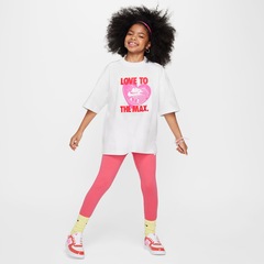 Camiseta Nike Sportswear Heart Infantil - Foto 5