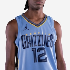 Camiseta Regata Ja Morant NBA Nike Memphis Grizzlies Statement Edition - Foto 5