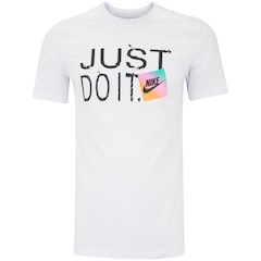 Camiseta Masculina Nike Manga Curta Sportswear 6MO Just Do It - Foto 5