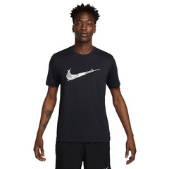 Camiseta Masculina Nike Manga Curta Dri-Fit Tee Run - Foto 1