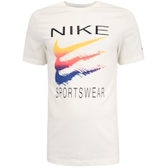 Camiseta Masculina Nike Manga Curta Sportswear 6MO Swoosh - Video 1
