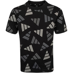 Camiseta Infantil adidas Manga Curta Essentials Logo - Foto 1