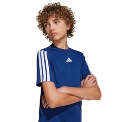 Camiseta adidas Train Essentials Três Listras Infantil - Foto 5