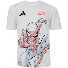Conjunto Infantil adidas x Marvel Spider Man Camiseta + Bermuda - Foto 2