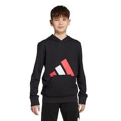 Blusa de Moletom Infantil adidas com Capuz Essentials - Foto 1
