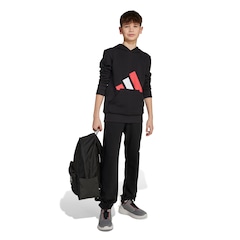 Blusa de Moletom Infantil adidas com Capuz Essentials - Foto 3