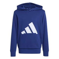 Blusa de Moletom Infantil adidas com Capuz Essentials - Foto 1
