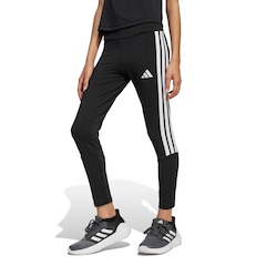 Calça Legging infantil adidas 3 Stripes - Foto 1