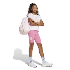 Bermuda adidas Flower Seasonal Essentials Infantil - Foto 4