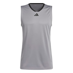 Camiseta Regata Masculina adidas 3 Stripes - Foto 6