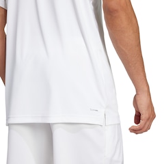 Camisa Polo adidas Club 3 Listras - Masculina - Foto 5