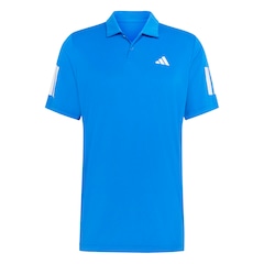 Camisa Polo adidas Club 3 Listras - Masculina - Foto 1