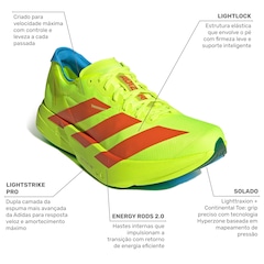 Tênis Masculino adidas Adizero Adios Pro 4 Rio - Foto 3