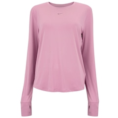 Camiseta Feminina Nike Manga Longa Dri-Fit One Classic - Foto 1