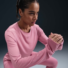 Camiseta Feminina Nike Manga Longa Dri-Fit One Classic - Foto 4