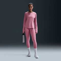 Camiseta Feminina Nike Manga Longa Dri-Fit One Classic - Foto 5