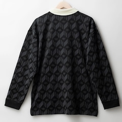 Camisa Polo adidas Originals Manga Longa Jacquared Rugby - Foto 3