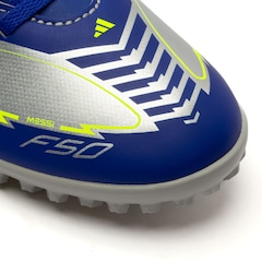Chuteira Society Adulto adidas F50 Club Messi - Foto 8