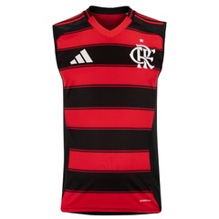 Camiseta Regata do Flamengo I 25/26 adidas Masculina - Foto 1