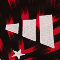 Camisa Pré-jogo do Flamengo 25 adidas Masculina - Foto 4