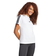 Camiseta adidas Feminina 3 Stripes - Foto 3