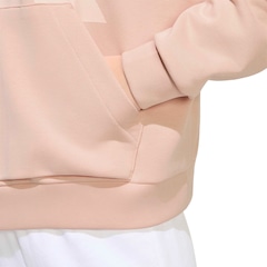 Blusa de Moletom Feminina adidas com Capuz Big Logo - Foto 6