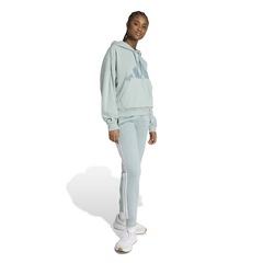 Blusa de Moletom Feminina adidas com Capuz Big Logo - Foto 4