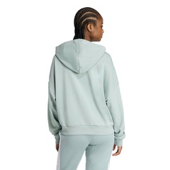 Blusa de Moletom Feminina adidas com Capuz Big Logo - Foto 5